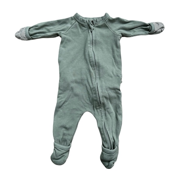 Nb Footie Pj Bundle 4 Goumi Baby Carters Zip Zipper Footie Pajamas Boys Newborn - Picture 3 of 7